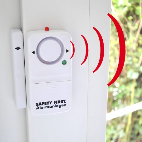 Fensteralarm Fenster gegen Einbruch sichern